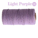 Cotton Macrame Cord Rope Twine for DIY Crafts Bohemian Decor Cotton Macrame Cord Rope Twine for DIY Crafts Bohemian Decor