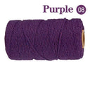 Cotton Macrame Cord Rope Twine for DIY Crafts Bohemian Decor Cotton Macrame Cord Rope Twine for DIY Crafts Bohemian Decor