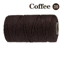 Cotton Macrame Cord Rope Twine for DIY Crafts Bohemian Decor Cotton Macrame Cord Rope Twine for DIY Crafts Bohemian Decor