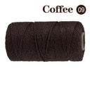 Cotton Macrame Cord Rope Twine for DIY Crafts Bohemian Decor Cotton Macrame Cord Rope Twine for DIY Crafts Bohemian Decor