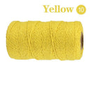 Cotton Macrame Cord Rope Twine for DIY Crafts Bohemian Decor Cotton Macrame Cord Rope Twine for DIY Crafts Bohemian Decor