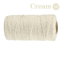 Cotton Macrame Cord Rope Twine for DIY Crafts Bohemian Decor Cotton Macrame Cord Rope Twine for DIY Crafts Bohemian Decor