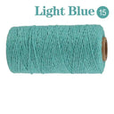 Cotton Macrame Cord Rope Twine for DIY Crafts Bohemian Decor Cotton Macrame Cord Rope Twine for DIY Crafts Bohemian Decor