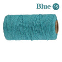 Cotton Macrame Cord Rope Twine for DIY Crafts Bohemian Decor Cotton Macrame Cord Rope Twine for DIY Crafts Bohemian Decor