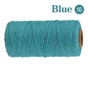Cotton Macrame Cord Rope Twine for DIY Crafts Bohemian Decor Cotton Macrame Cord Rope Twine for DIY Crafts Bohemian Decor