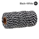 Cotton Macrame Cord Rope Twine for DIY Crafts Bohemian Decor Cotton Macrame Cord Rope Twine for DIY Crafts Bohemian Decor