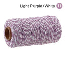 Cotton Macrame Cord Rope Twine for DIY Crafts Bohemian Decor Cotton Macrame Cord Rope Twine for DIY Crafts Bohemian Decor