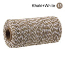 Cotton Macrame Cord Rope Twine for DIY Crafts Bohemian Decor Cotton Macrame Cord Rope Twine for DIY Crafts Bohemian Decor