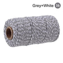 Cotton Macrame Cord Rope Twine for DIY Crafts Bohemian Decor Cotton Macrame Cord Rope Twine for DIY Crafts Bohemian Decor