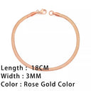 SUNIBI Classic Snake Chain Bracelet Women Jewelry Piece SUNIBI Classic Snake Chain Bracelet Women Jewelry Piece