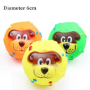 Squeaky Rubber Dog Ball Toy For Small Dogs Interactive Chew Squeaky Rubber Dog Ball Toy For Small Dogs Interactive Chew