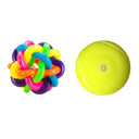 Squeaky Rubber Dog Ball Toy For Small Dogs Interactive Chew Squeaky Rubber Dog Ball Toy For Small Dogs Interactive Chew