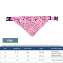 Pet Dog Bandana Collar With Leather Accessories Cute Design Pet Dog Bandana Collar With Leather Accessories Cute Design