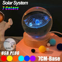 3D Moon Lamp USB Galaxy Night Light for Home Decor 3D Moon Lamp USB Galaxy Night Light for Home Decor