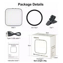 Portable Magnetic LED Makeup Light for Vlogging Use Portable Magnetic LED Makeup Light for Vlogging Use