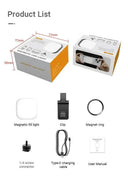 Portable Magnetic LED Makeup Light for Vlogging Use Portable Magnetic LED Makeup Light for Vlogging Use