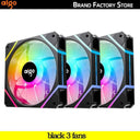 Aigo AM12PRO RGB Fan Kit For Ultimate Gaming Cooling Aigo AM12PRO RGB Fan Kit For Ultimate Gaming Cooling