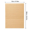 3D Brick Pattern Self Adhesive Waterproof Wall Sticker 3D Brick Pattern Self Adhesive Waterproof Wall Sticker