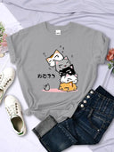 Sleeping Cats Stack T Shirt For Playful Feline Comfort Sleeping Cats Stack T Shirt For Playful Feline Comfort