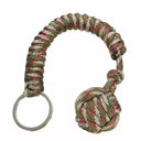 Outdoor Survival Paracord Key Chain Multi-Use Emergency Tool Outdoor Survival Paracord Key Chain Multi-Use Emergency Tool