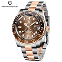 PAGANI DESIGN Dual Time Zone GMT Luxury Wristwatch Elegant Style PAGANI DESIGN Dual Time Zone GMT Luxury Wristwatch Elegant Style