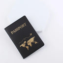 Passport Cover: Elegant World-Themed Travel Holder Gift Passport Cover: Elegant World-Themed Travel Holder Gift