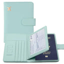 Passport Cover: Stylish PU Leather Protector with Card Slot Passport Cover: Stylish PU Leather Protector with Card Slot