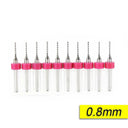 PCB Mini Drill Bits Tungsten Carbide CNC Set 0.3 to 1.2mm PCB Mini Drill Bits Tungsten Carbide CNC Set 0.3 to 1.2mm