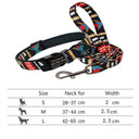 Reflective Nylon Dog Collar Set for Personalized Safety Reflective Nylon Dog Collar Set for Personalized Safety