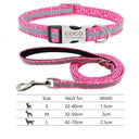 Reflective Nylon Dog Collar Set for Personalized Safety Reflective Nylon Dog Collar Set for Personalized Safety