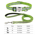 Reflective Nylon Dog Collar Set for Personalized Safety Reflective Nylon Dog Collar Set for Personalized Safety