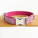 Nylon Dog Collar Set: Personalized Engraving & Free Leash Nylon Dog Collar Set: Personalized Engraving & Free Leash