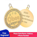 Personalized Pet ID Tags Engraved Collar Tags for Style Personalized Pet ID Tags Engraved Collar Tags for Style