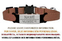 Cat Collar: Custom Engraved ID Tag with Breakaway Safety Cat Collar: Custom Engraved ID Tag with Breakaway Safety