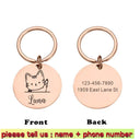 Personalized Reflective Cat ID Tag with Free Engraving Personalized Reflective Cat ID Tag with Free Engraving