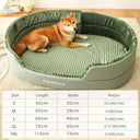 Pet Dog Bed: Cozy Sherpa Fleece Round Design Kennel Pet Dog Bed: Cozy Sherpa Fleece Round Design Kennel