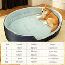 Pet Dog Bed: Cozy Sherpa Fleece Round Design Kennel Pet Dog Bed: Cozy Sherpa Fleece Round Design Kennel