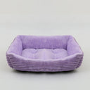 Pet Plush Calming Sofa Bed for Small Medium Dog Cat Pet Plush Calming Sofa Bed for Small Medium Dog Cat