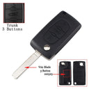 Peugeot Citroen Key: Flip Folding Remote Replacement Shell Case for Car Key Fob Peugeot Citroen Key: Flip Folding Remote Replacement Shell Case for Car Key Fob