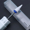 Pink And Blue Ceramic Nail Drill Bit Set Pro Accessories Pink And Blue Ceramic Nail Drill Bit Set Pro Accessories