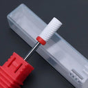 Pink And Blue Ceramic Nail Drill Bit Set Professional Accessories Pink And Blue Ceramic Nail Drill Bit Set Professional Accessories