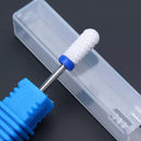 Pink And Blue Ceramic Nail Drill Bit Set Professional Accessories Pink And Blue Ceramic Nail Drill Bit Set Professional Accessories