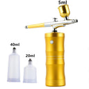 Pink Precision Airbrush Kit for Nail Art and Craft Set Pink Precision Airbrush Kit for Nail Art and Craft Set