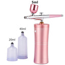 Pink Precision Airbrush Kit for Nail Art and Craft Set Pink Precision Airbrush Kit for Nail Art and Craft Set
