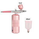 Pink Precision Airbrush Kit for Nail Art and Craft Set Pink Precision Airbrush Kit for Nail Art and Craft Set