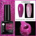 Pink Sequins Glitter Gel Nail Polish Reflective UV Art Kit Pink Sequins Glitter Gel Nail Polish Reflective UV Art Kit