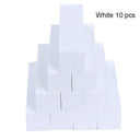 Pink White Professional Nail Buffer Block Set Achieve Shine Pink White Professional Nail Buffer Block Set Achieve Shine