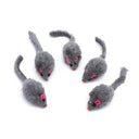 Plush Catmint Mouse Catnip Toy Set for Interactive Kitten Fun Plush Catmint Mouse Catnip Toy Set for Interactive Kitten Fun