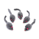 Plush Catmint Mouse Interactive Toy Set for Kittens Fun Plush Catmint Mouse Interactive Toy Set for Kittens Fun