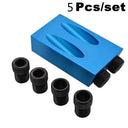 Pocket Hole Jig Kit Durable Aluminum Joinery Tool Set Pocket Hole Jig Kit Durable Aluminum Joinery Tool Set